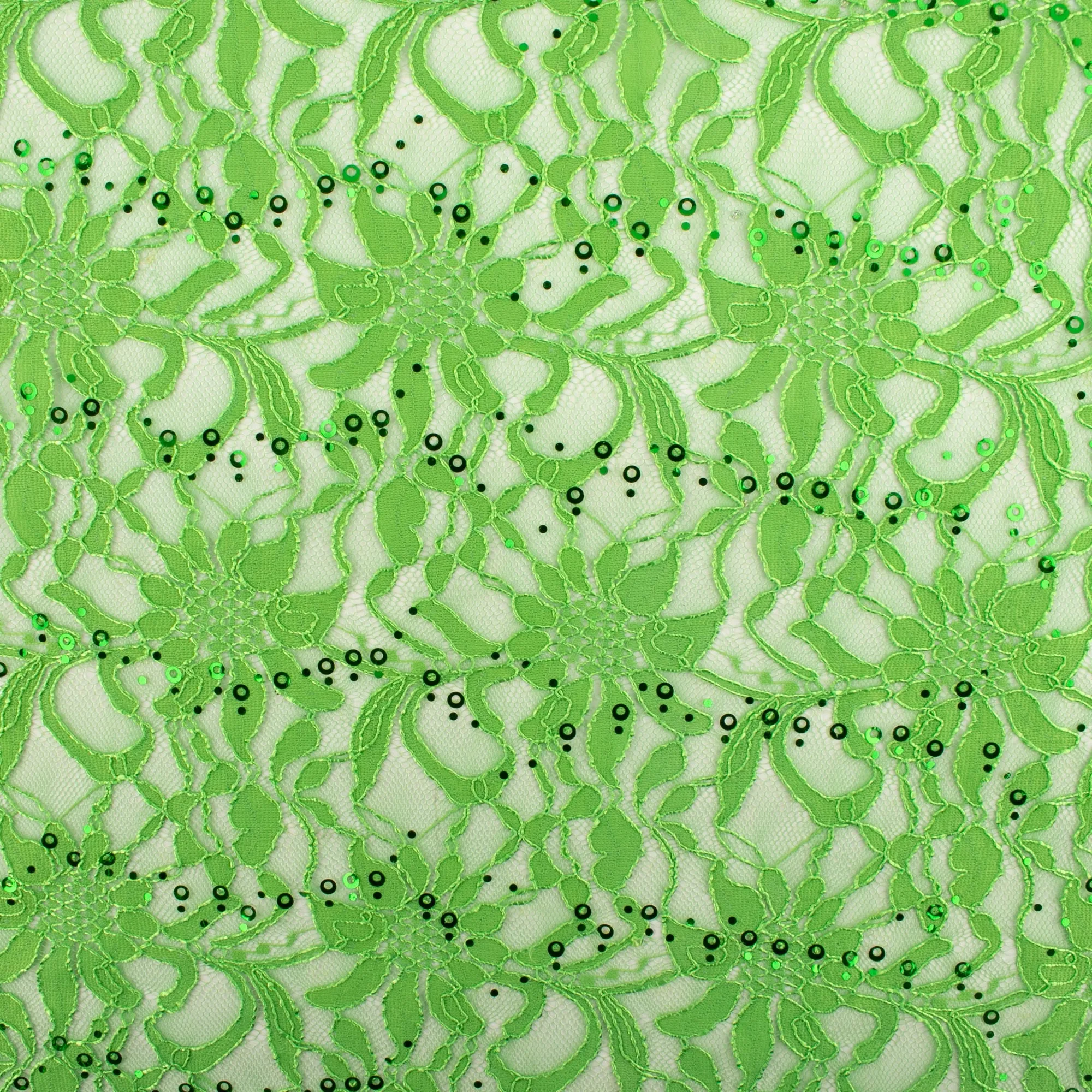 Corded lace - VIRGINIA - Spring green