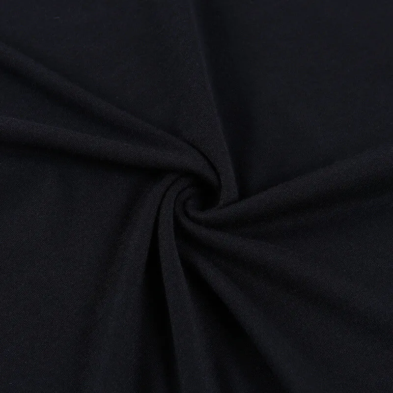 Cover Face Bodycon Short Dress