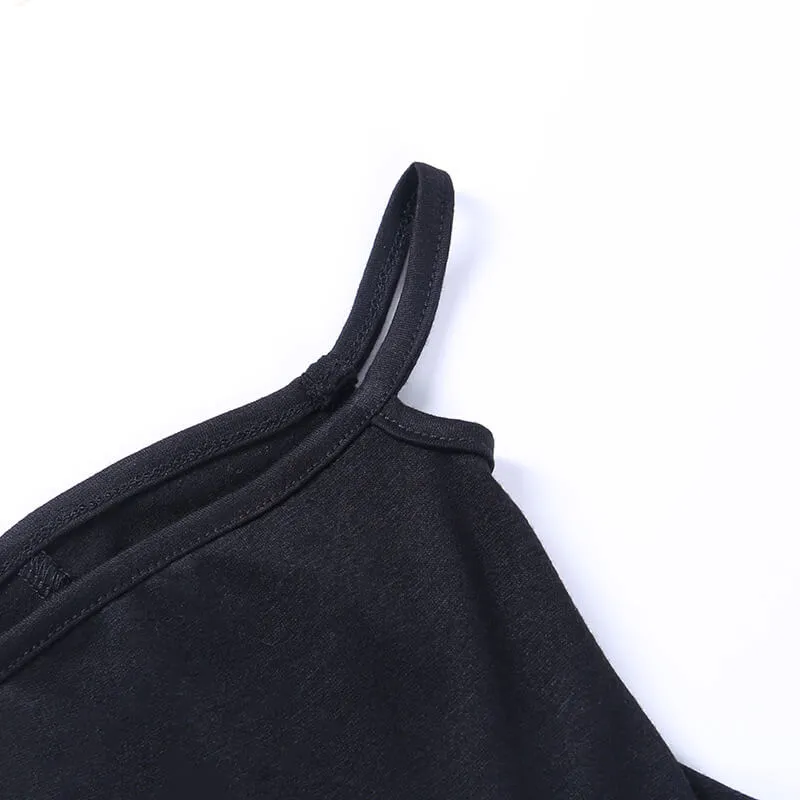 Cover Face Bodycon Short Dress