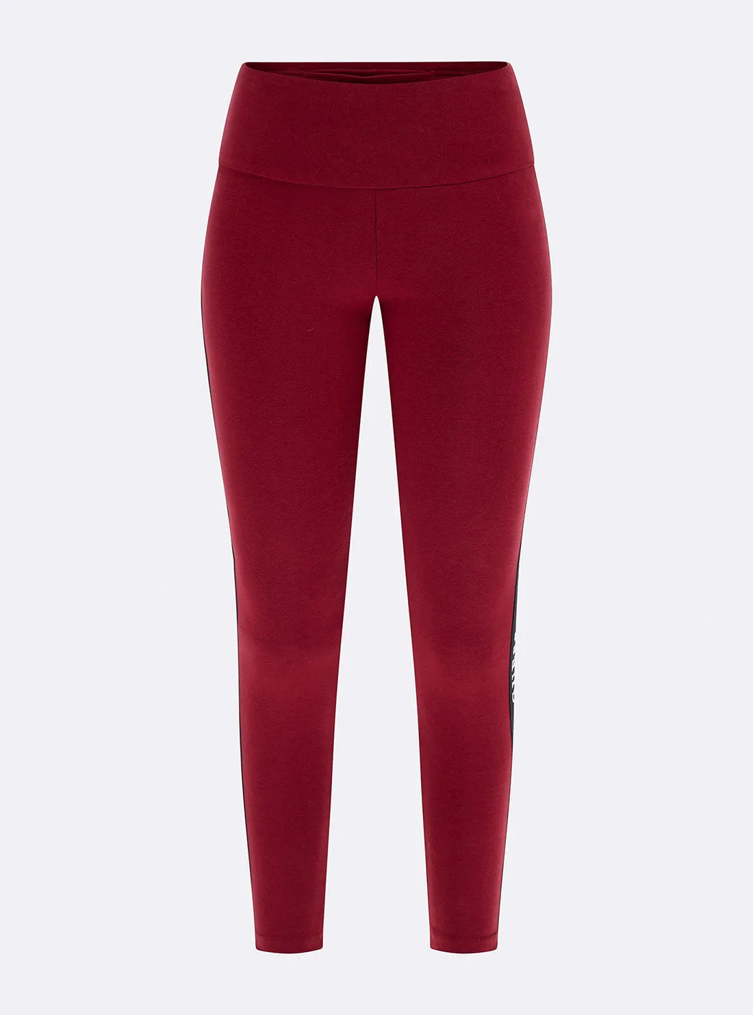 Eco Purple Aline Active Logo Leggings