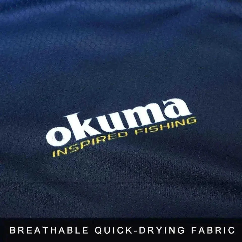 OKuma Men's Fishing Shirt: Cool, Dry Comfort for Your Catch