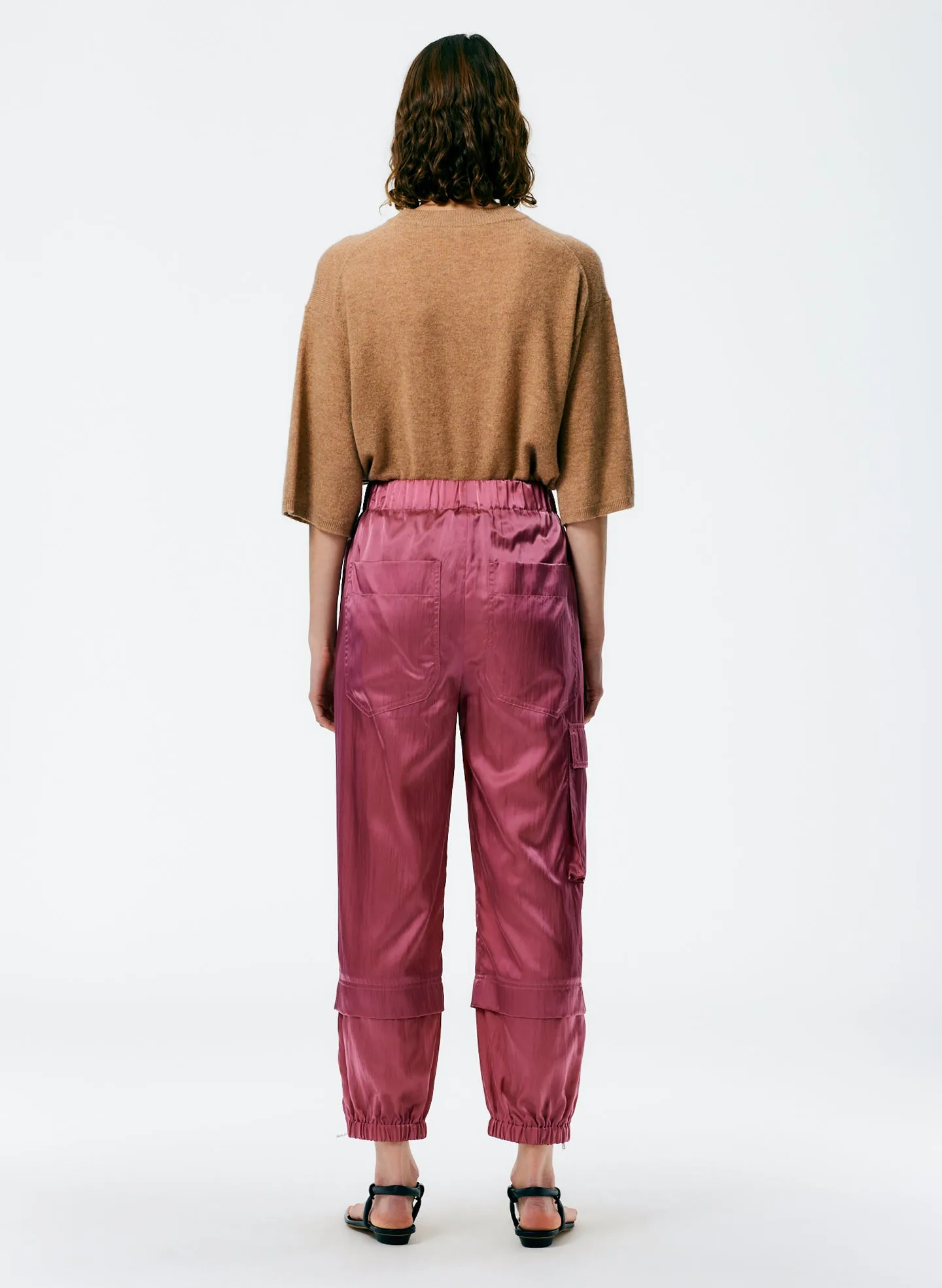 Shiny Nylon Wilt Pull On Jogger - Regular
