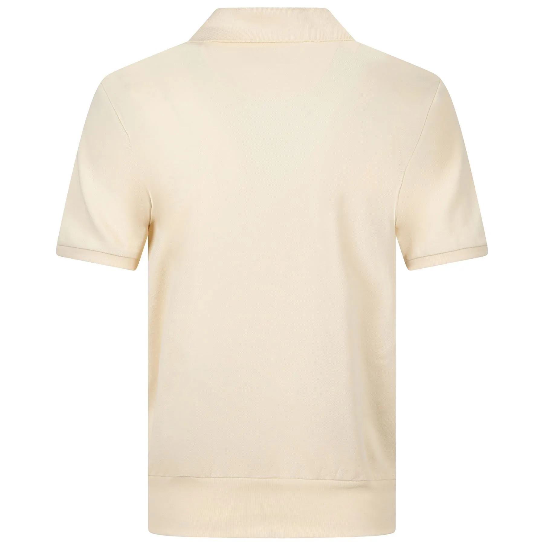Womens Jersey Polo Shirt Cream - SS24