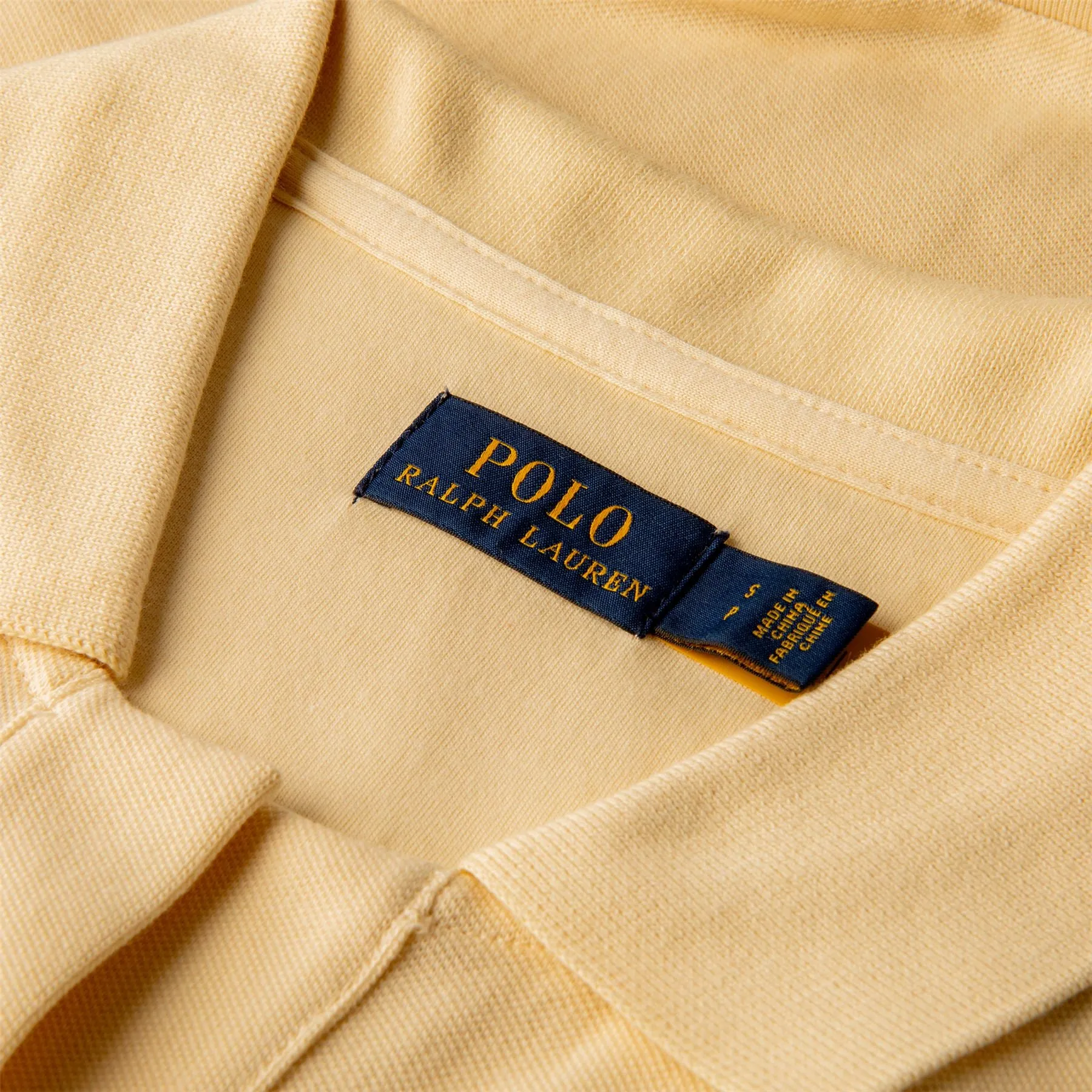 Womens Jersey Polo Shirt Cream - SS24